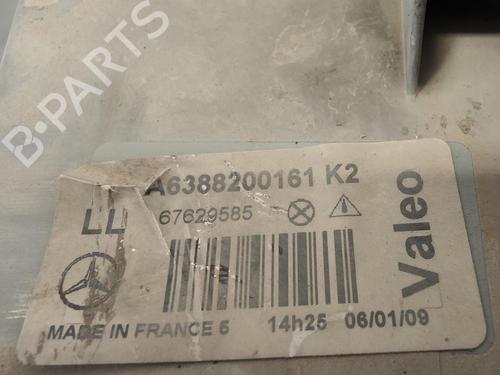 Right headlight MERCEDES-BENZ VITO Van (W638) 112 CDI 2.2 (638.094) | BP13452407C29 