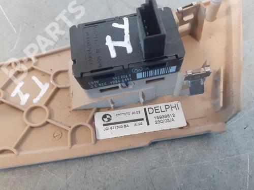 Left rear window switch BMW 7 (E65, E66, E67)  | BP9173730I29 
