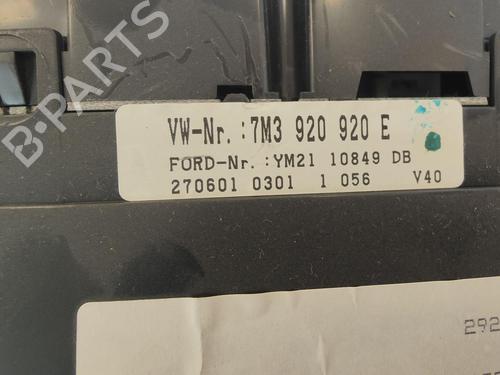 Instrument cluster VW SHARAN (7M8, 7M9, 7M6) 2.0 | BP15064287C47 