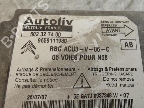 ECU airbags CITROËN XSARA PICASSO (N68)  | BP17638442M53 