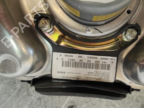 Driver airbag MERCEDES-BENZ M-CLASS (W163) ML 320 (163.154) | BP25378411C9 