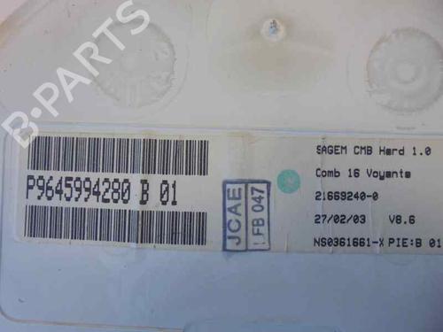 Instrument cluster CITROËN C3 I (FC_, FN_)  9645994280B |