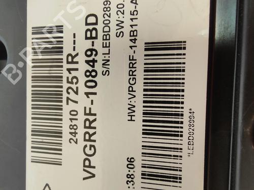 Instrument cluster RENAULT CLIO IV (BH_)  | BP27594431C47 