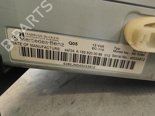 Other MERCEDES-BENZ A-CLASS (W169) | BP13524910O1