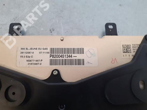 Instrument cluster RENAULT CLIO II (BB_, CB_) 1.5 dCi (B/CB07) | BP7639067C47 