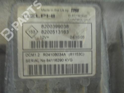 Engine control unit (ECU) RENAULT CLIO III (BR0/1, CR0/1)  | BP6468387M57 