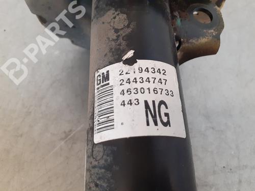 Right front shock absorber OPEL ZAFIRA A MPV (T98) 2.0 DTI 16V (F75) | BP7236860M17 