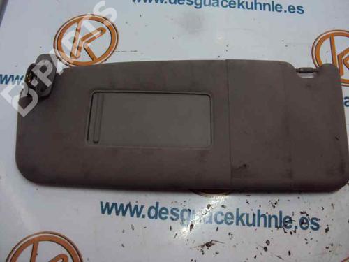 Left sun visor AUDI A4 B5 (8D2) 2.5 TDI (150 hp) 2478495