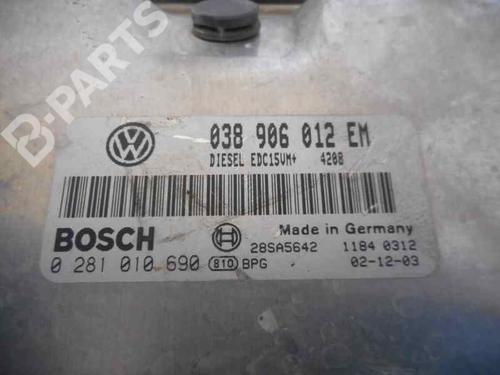 Engine control unit (ECU) SEAT IBIZA III (6L1)  | BP2448249M57 