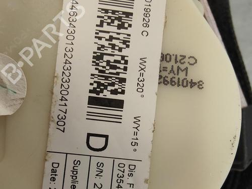 Rear right seatbelt FIAT BRAVO II (198_) 1.9 D Multijet (198AXC1B) | BP16357923I28 