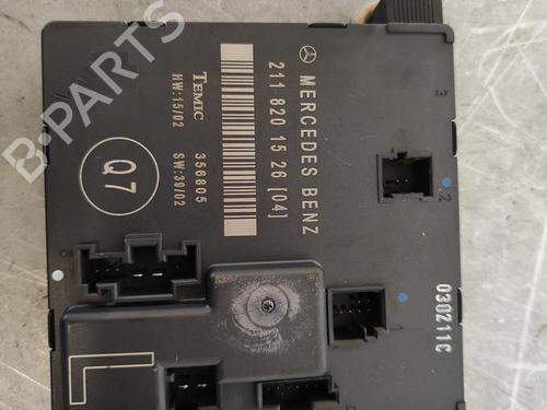 Used Comfort control module MERCEDES-BENZ E-CLASS (W211) E 270 CDI (211.016) (177 hp) 15767046