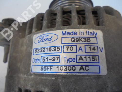 Alternator FORD ESCORT VI (GAL, AAL, ABL) 1.8 TD | BP6687366M7 