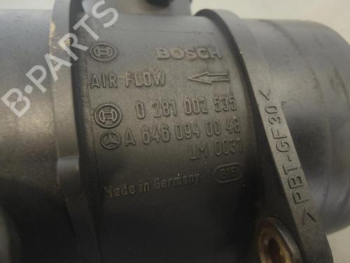 Mass air flow sensor MERCEDES-BENZ E-CLASS (W211) E 270 CDI (211.016) | BP15767058M95 