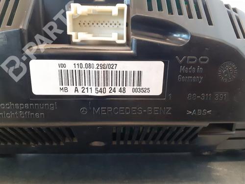 Instrument cluster MERCEDES-BENZ E-CLASS (W211) E 280 CDI (211.020) | BP7351860C47 