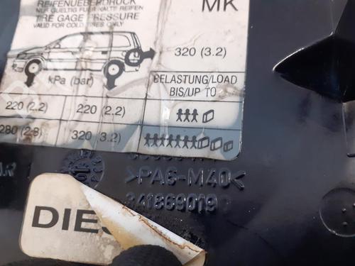 Fuel flap OPEL ZAFIRA A MPV (T98) 2.0 DTI 16V (F75) | BP7350458C131 