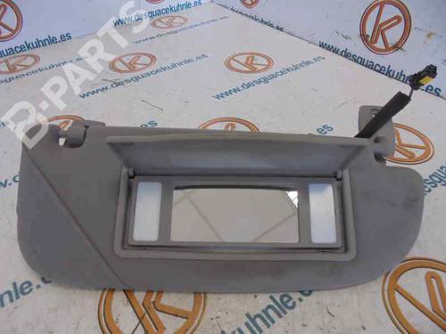 Used Right sun visor PEUGEOT 607 (9D, 9U) 2.2 HDi (133 hp) 2475209
