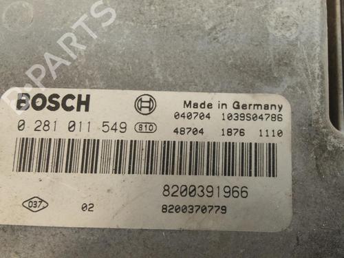 Engine control unit (ECU) RENAULT SCÉNIC II (JM0/1_)  | BP17962241M57 