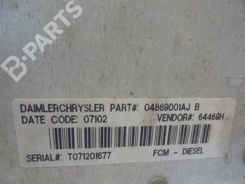 Fuse box CHRYSLER VOYAGER IV (RG, RS) | BP2465404E1