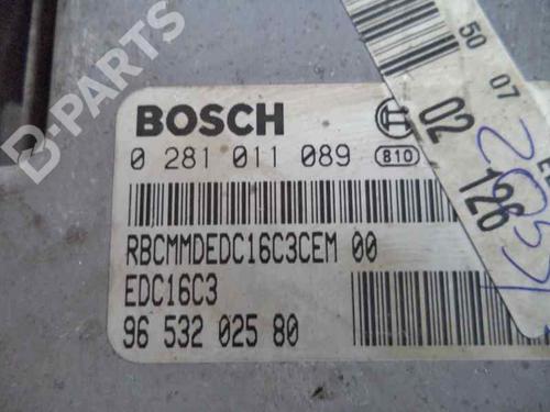 Engine control unit (ECU) CITROËN XSARA Coupe (N0) 1.4 HDi | BP2493172M57 