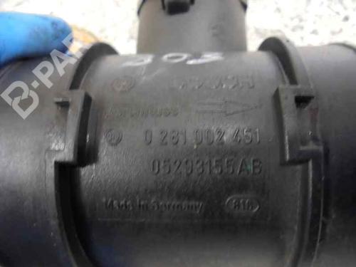 Mass air flow sensor CHRYSLER VOYAGER IV (RG, RS) 2.8 CRD | BP2484939M95 
