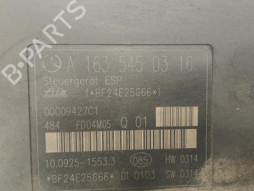 ABS pump MERCEDES-BENZ M-CLASS (W163) ML 270 CDI (163.113) | BP15660946M43 