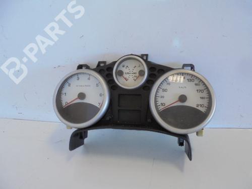 Used Instrument cluster PEUGEOT 207 (WA_, WC_) 1.4 16V (88 hp) 6453503