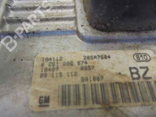 Engine control unit (ECU) OPEL CORSA C (X01)  | BP5088558M57 
