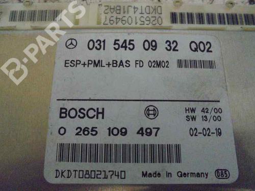 Control unit MERCEDES-BENZ S-CLASS (W220) S 320 CDI (220.026, 220.126) | BP5867821M11 