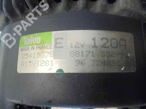 Alternator RENAULT ESPACE III (JE0_) 3.0 V6 24V (JE0G, JE0R) | BP2494066M7 