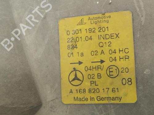 Left headlight MERCEDES-BENZ A-CLASS (W168)  | BP15710484C28 