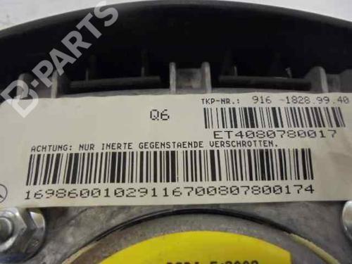 Driver airbag MERCEDES-BENZ A-CLASS (W169) A 180 CDI (169.007, 169.307) | BP5329278C9 