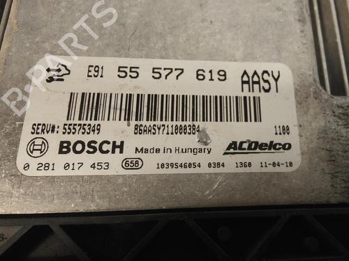 Engine control unit (ECU) OPEL INSIGNIA A (G09)  | BP12515808M57 