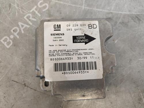 Kollisjonspute styreenhet OPEL VECTRA B (J96) [1995-2004]  15763943