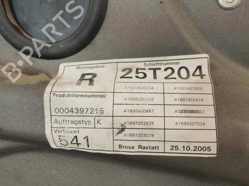 Front right window mechanism MERCEDES-BENZ A-CLASS (W169)  | BP17151785C23 