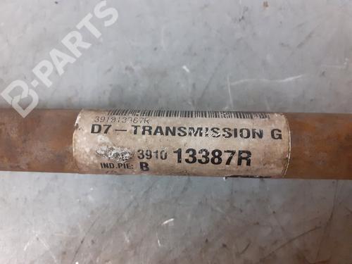 Left front driveshaft RENAULT MEGANE III Hatchback (BZ0/1_, B3_) 1.2 TCe (BZ2B, BZ11) | BP9495523M38 