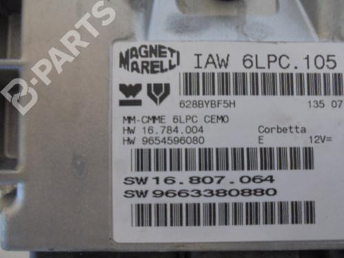 Engine control unit (ECU) PEUGEOT 207 (WA_, WC_) 1.4 16V | BP6453505M57 