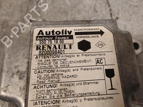 ECU airbags RENAULT KANGOO (KC0/1_) D 65 1.9 (KC0E, KC02, KC0J, KC0N) | BP11266549M53 