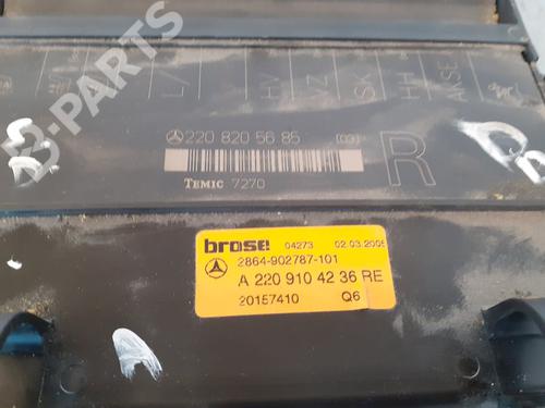 Control unit MERCEDES-BENZ S-CLASS (W220) S 320 CDI (220.025, 220.125) | BP8931752M11 