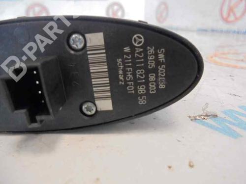 Left rear window switch MERCEDES-BENZ E-CLASS (W211) E 280 CDI (211.020) | BP2450244I29 