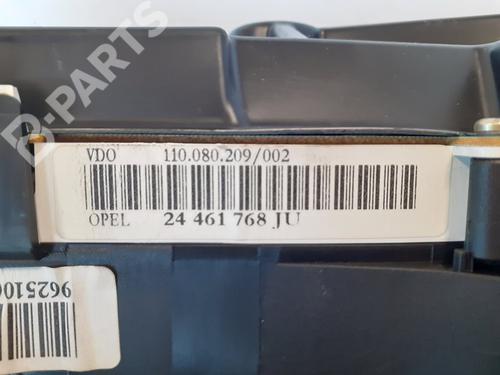 Instrument cluster OPEL ZAFIRA A MPV (T98) 2.0 DTI 16V (F75) | BP7304163C47 