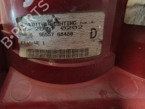 Right taillight PEUGEOT 307 Break (3E)  | BP26680299C35 