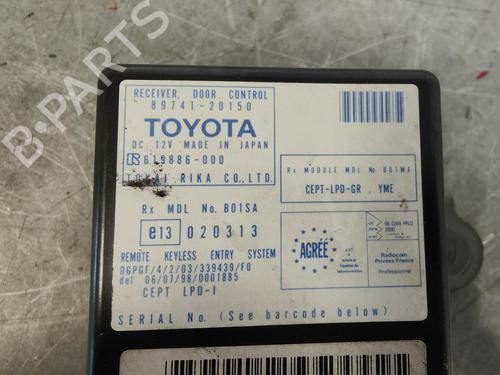 Comfort control module TOYOTA CELICA Coupe (_T23_) 1.8 16V VT-i (ZZT230_, ZZT230) | BP12515943M56 