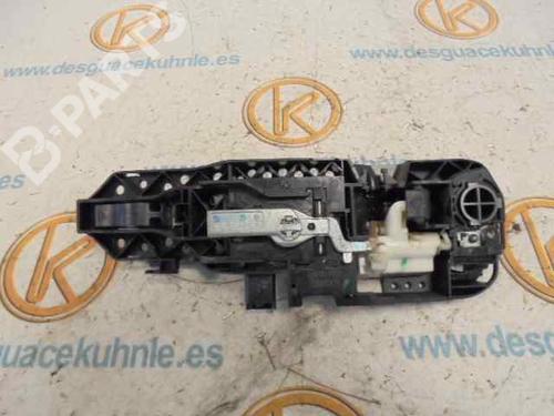 Rear right exterior door handle RENAULT MEGANE III Hatchback (BZ0/1_, B3_) 1.9 dCi (BZ0N, BZ0J) | BP4764001C130 
