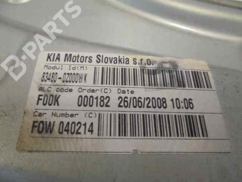Rear left window mechanism KIA SPORTAGE II (JE_, KM_)  | BP4599510C24 
