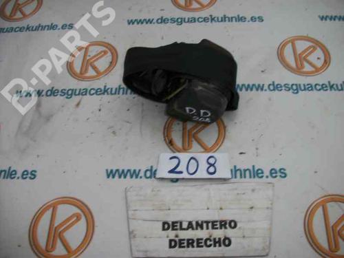 Used Front right seatbelt PEUGEOT 205 I (741A/C) [1983-1987]  8755060