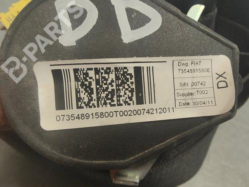 Front right seatbelt CITROËN NEMO MPV  | BP11539660I25 