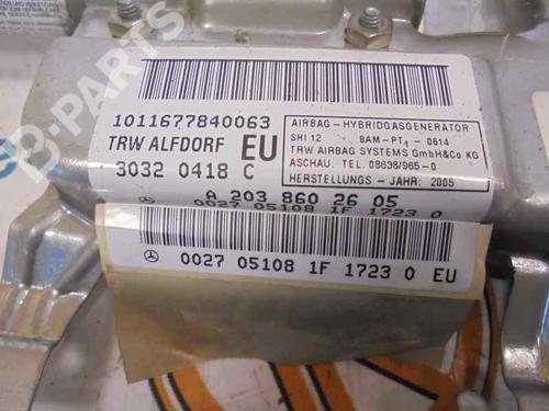 Electronic module MERCEDES-BENZ C-CLASS (W203) C 200 CDI (203.004) | BP2472427M83 