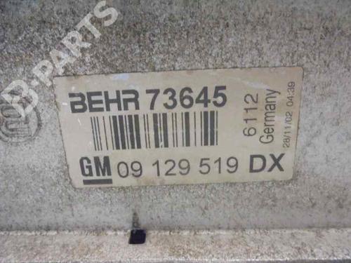 Intercooler OPEL ASTRA G Hatchback (T98) 1.7 DTI 16V (F08, F48) | BP2459375M30 