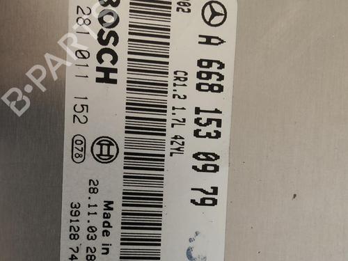 Engine control unit (ECU) MERCEDES-BENZ A-CLASS (W168)  | BP15710491M57 