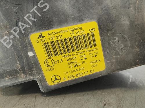 Left headlight MERCEDES-BENZ A-CLASS (W169)  | BP13524898C28 
